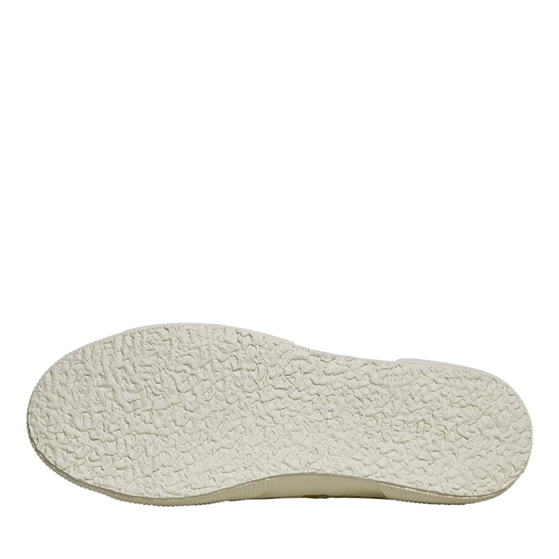 Superga Womens 2750 Print Canvas Trainers White Avorio/ Floral Print - Image 2
