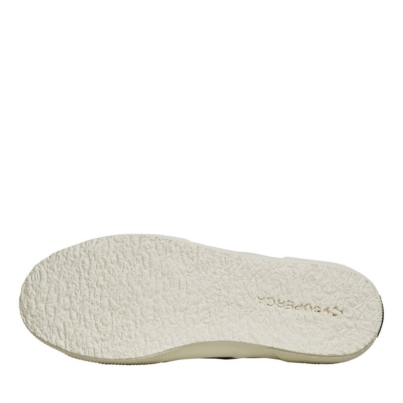 Superga Womens 2750 Efglu Canvas Trainers Bluish Grey/Avorio - Image 2