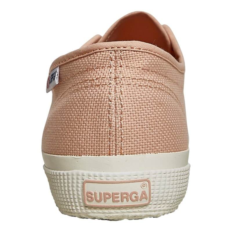 Superga Womens 2725 Nude Canvas Trainers Pink Blush/Avorio Nude - Image 3