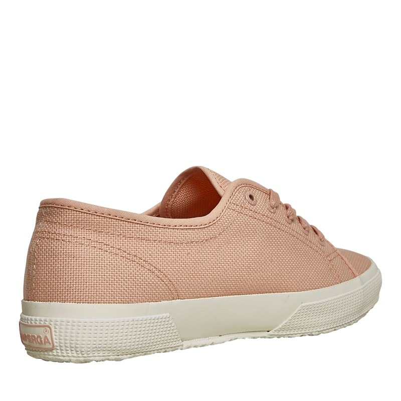 Superga Womens 2725 Nude Canvas Trainers Pink Blush/Avorio Nude - Image 5