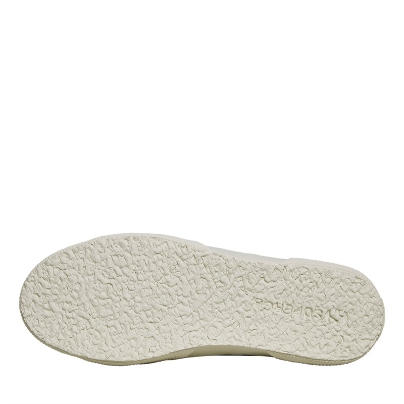 Superga Womens 2750 Print Canvas Trainers Light Beige Leopard/Avorio - Image 2