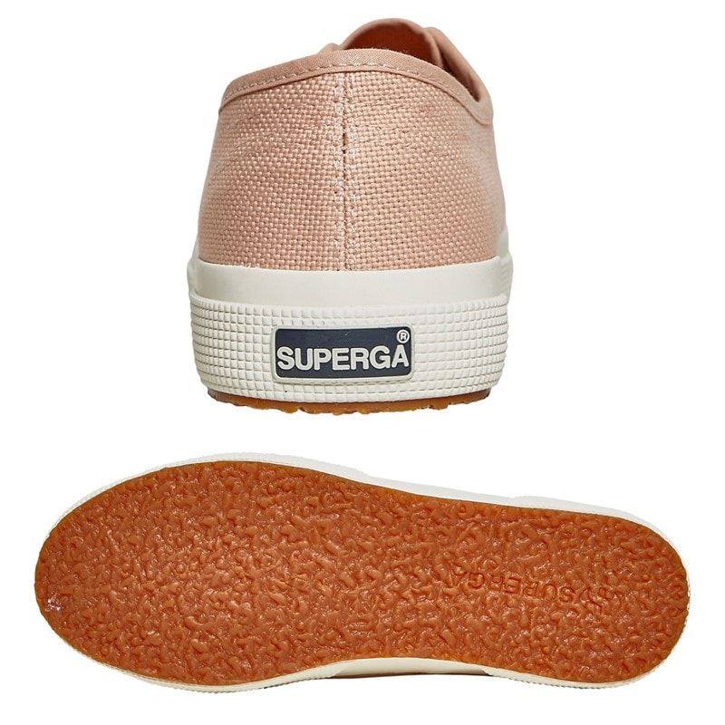 Superga Womens 2750 Cotu Classic Canvas Trainers Pink Blush/ Avorio - Image 3