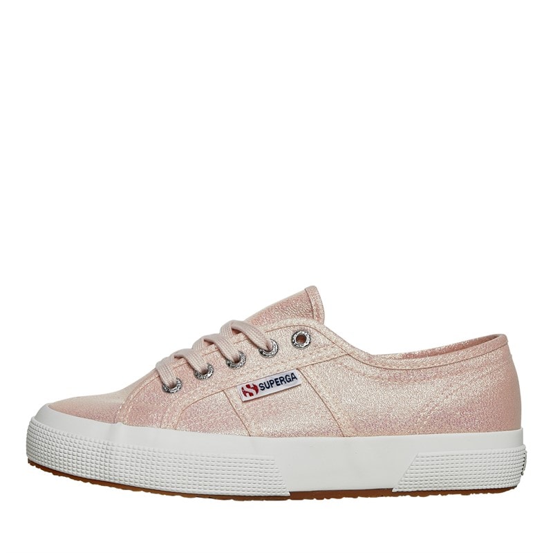 Superga Womens 2750 Lamew Trainers Pinkish Iridescent - Image 1
