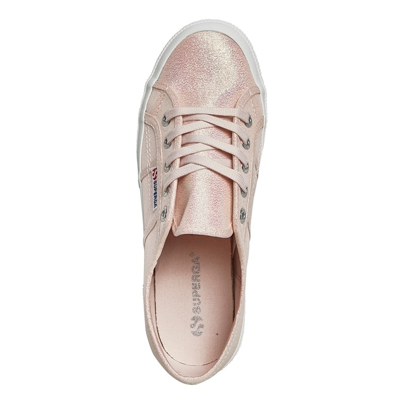 Superga Womens 2750 Lamew Trainers Pinkish Iridescent - Image 4
