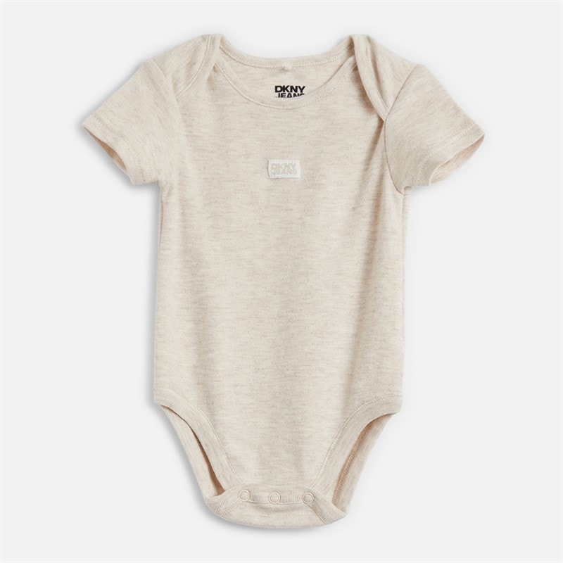 DKNY Jeans Infant Three Piece Babygrow Gift Set Multi - Image 2
