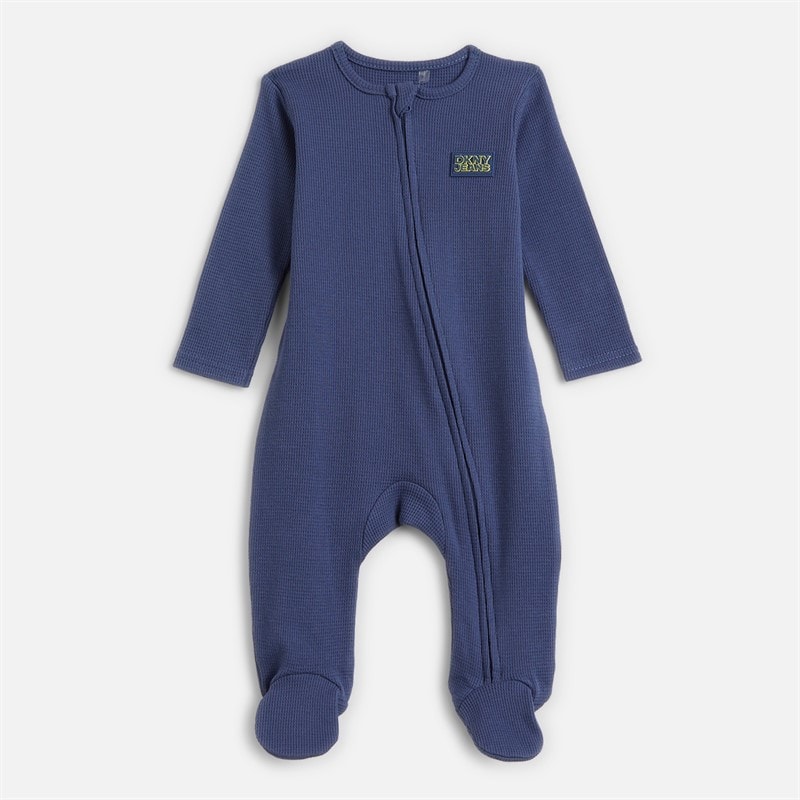 DKNY Jeans Boys Two Pack Sleepsuit Set Multi - Image 3