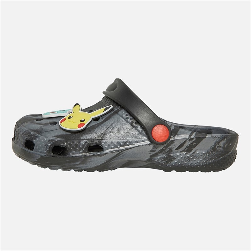 Pokemon Infant Boys Sebou Clogs Black/Multi - Image 2