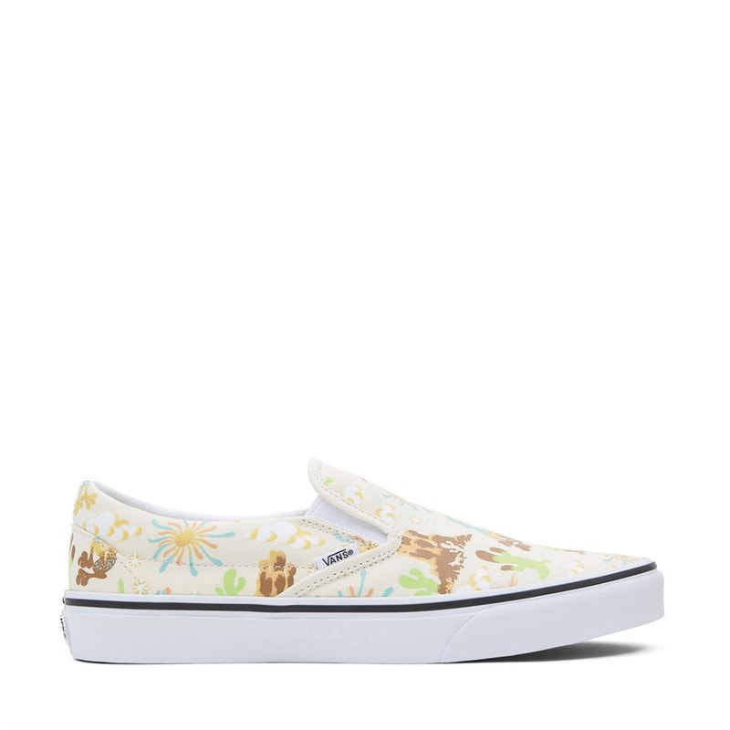 Vans Classic Slip-On Trainers Marshmallow/True White - Image 1