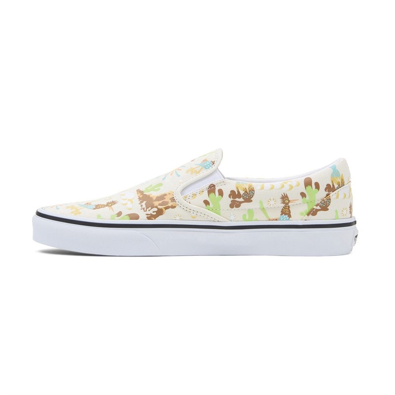 Vans Classic Slip-On Trainers Marshmallow/True White - Image 5