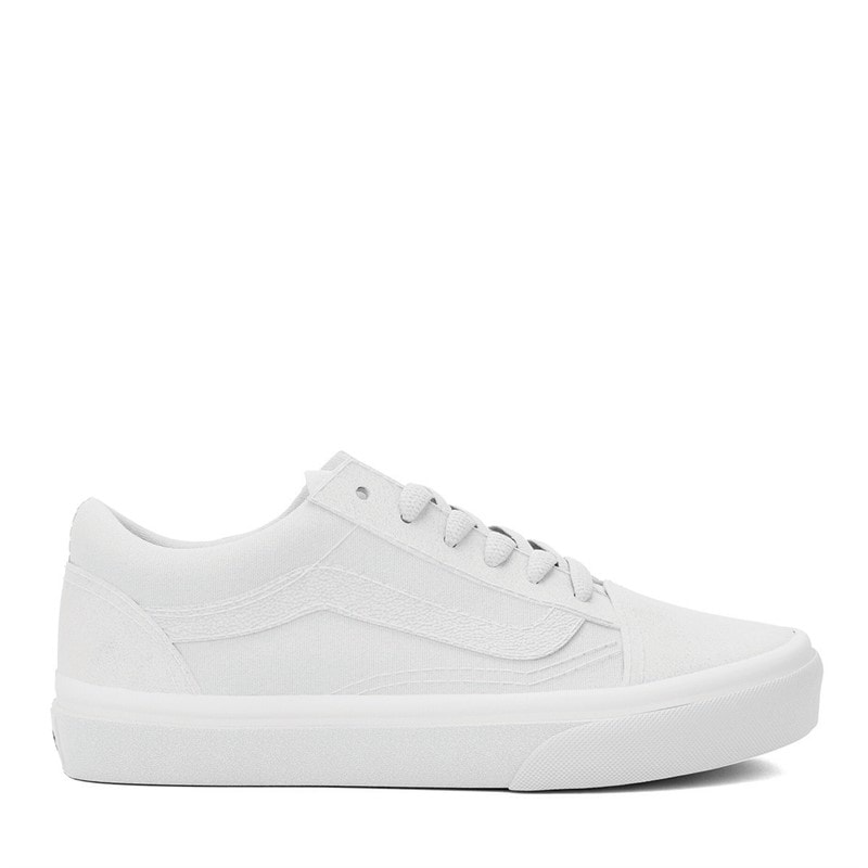 Vans Kids Old Skool Trainers True White/True White - Image 1