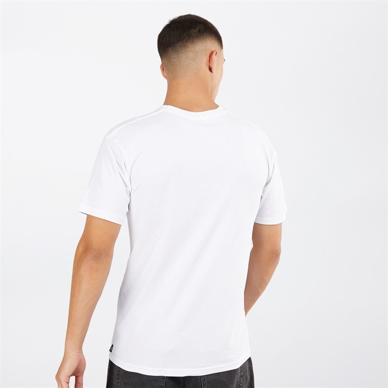 Vans Mens Three Pack Basic T-Shirts White - Image 2