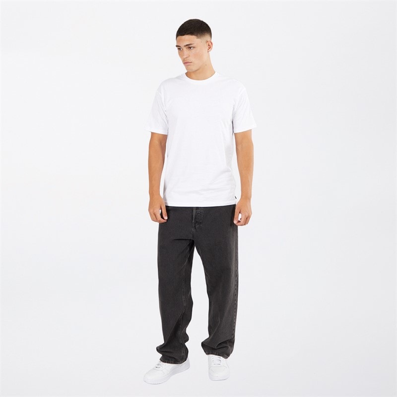 Vans Mens Three Pack Basic T-Shirts White - Image 4