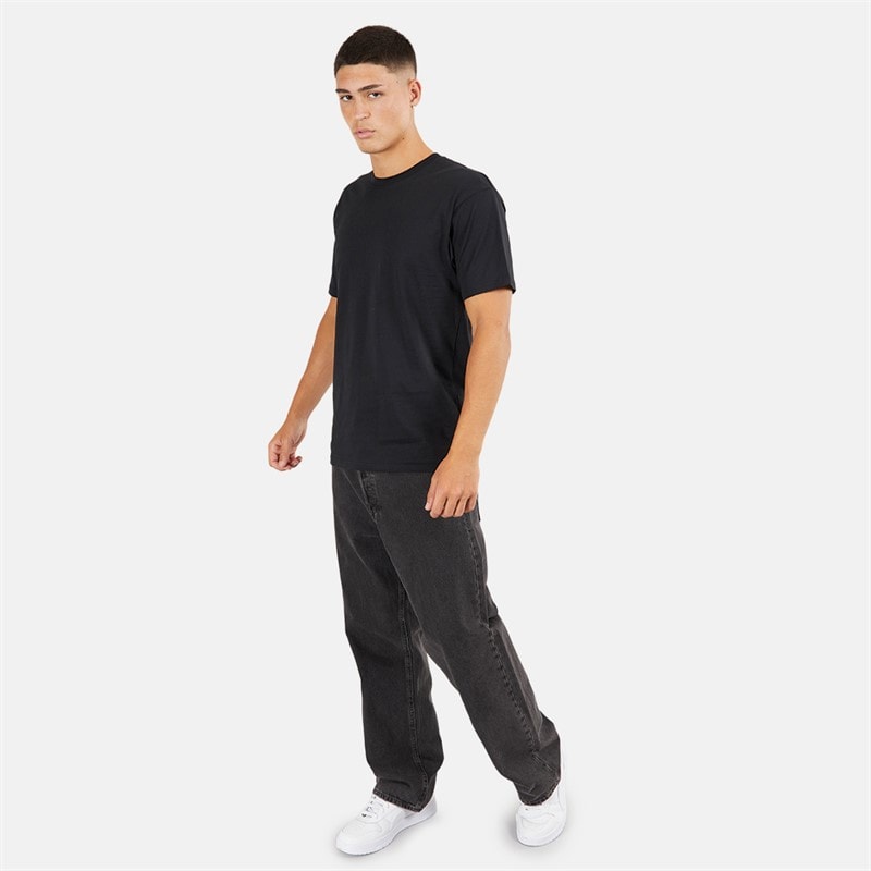 Vans Mens Three Pack Basic T-Shirts Black - Image 4