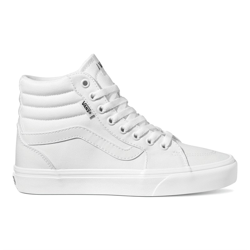 Vans Womens Filmore Hi Trainers White/White - Image 1