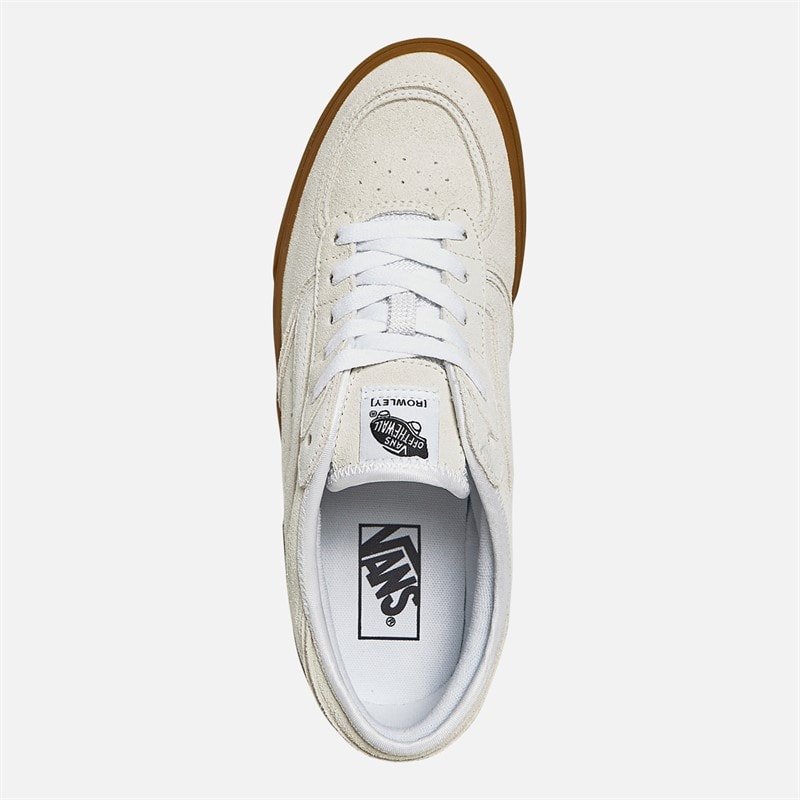 Vans Rowley Classic Trainers Marshmallow/White - Image 4