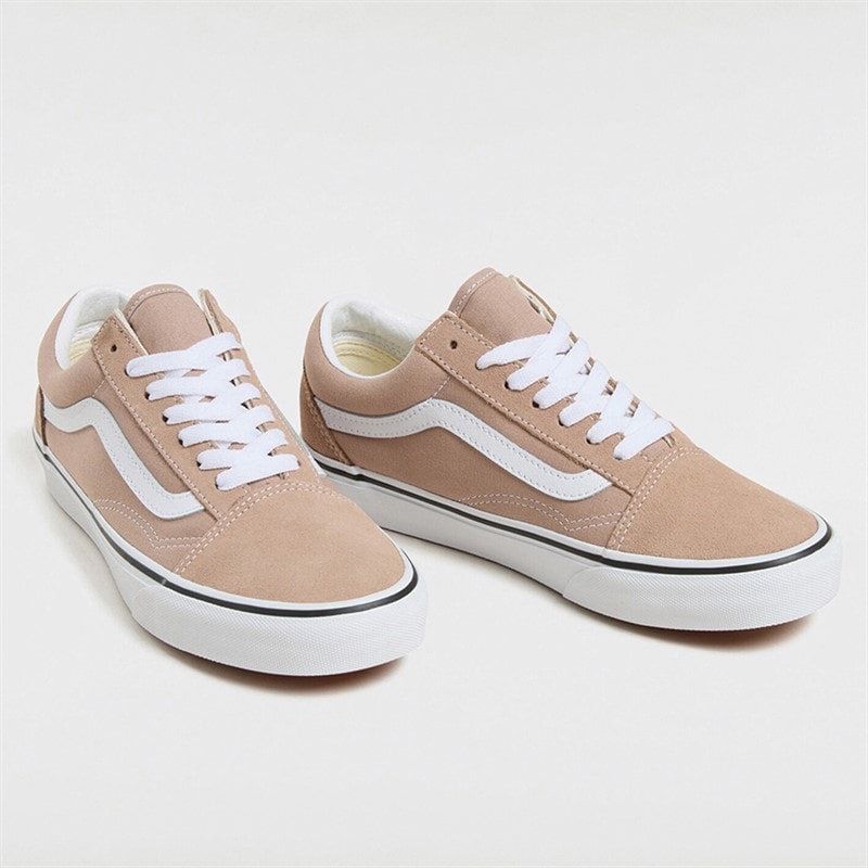 Vans Old Skool Colour Theory Trainers Warm Taupe - Image 4
