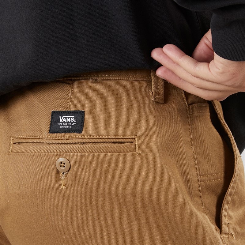 Vans Mens Authentic Slim Fit Chinos Dirt - Image 3