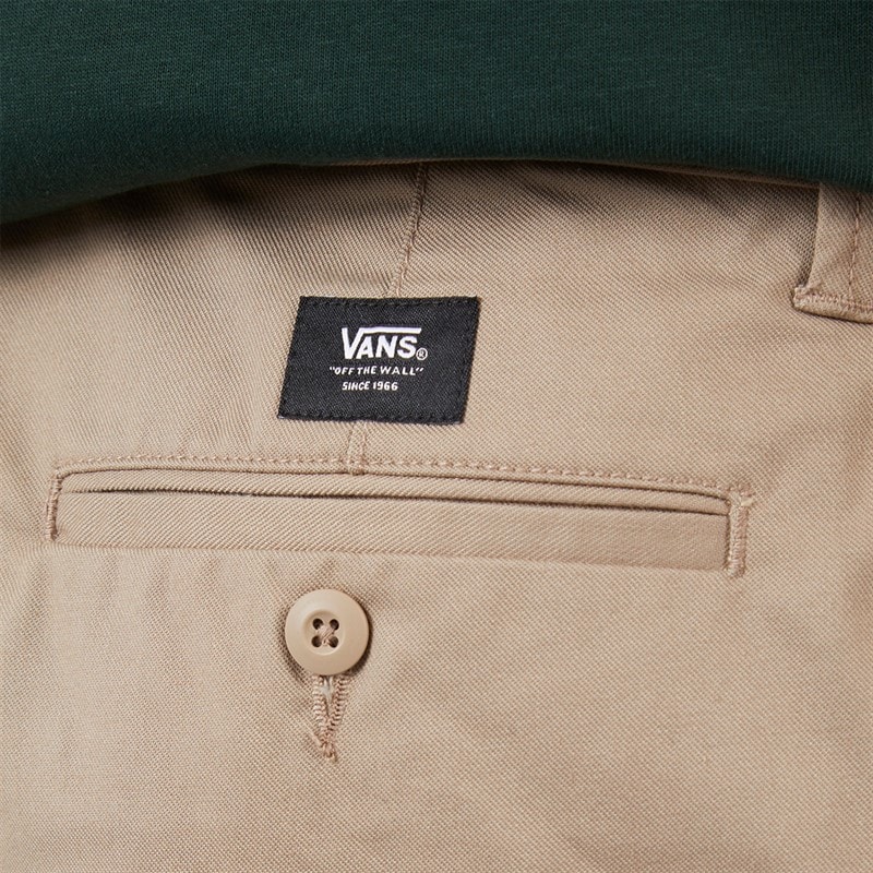 Vans Mens Authentic Relaxed Fit Chinos Desert Taupe - Image 3