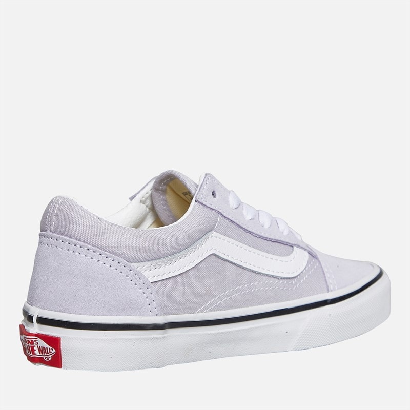 Vans Girls Old Skool Trainers Lilac Mist - Image 5