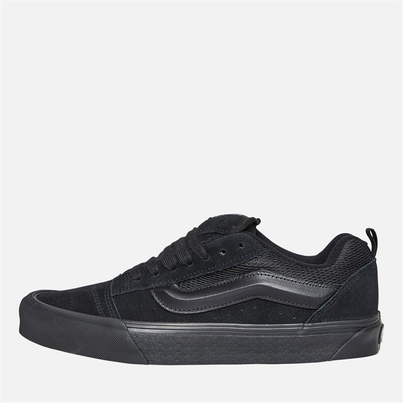 Vans Mens Knu Skool Trainers Black/Black - Image 1