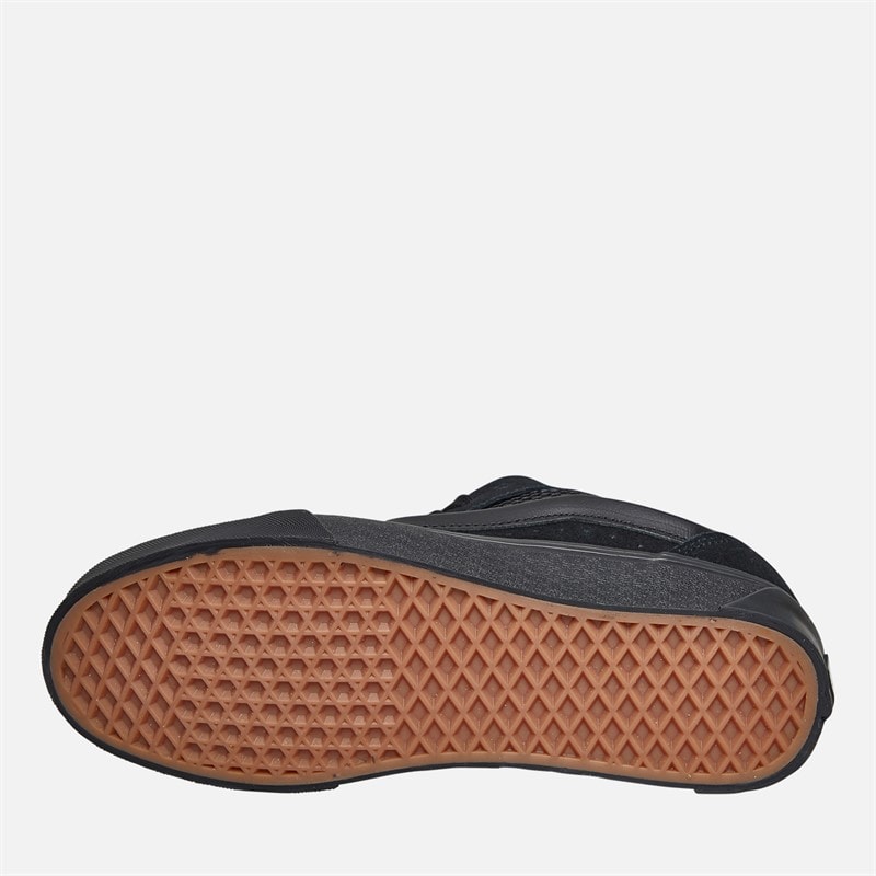 Vans Mens Knu Skool Trainers Black/Black - Image 2