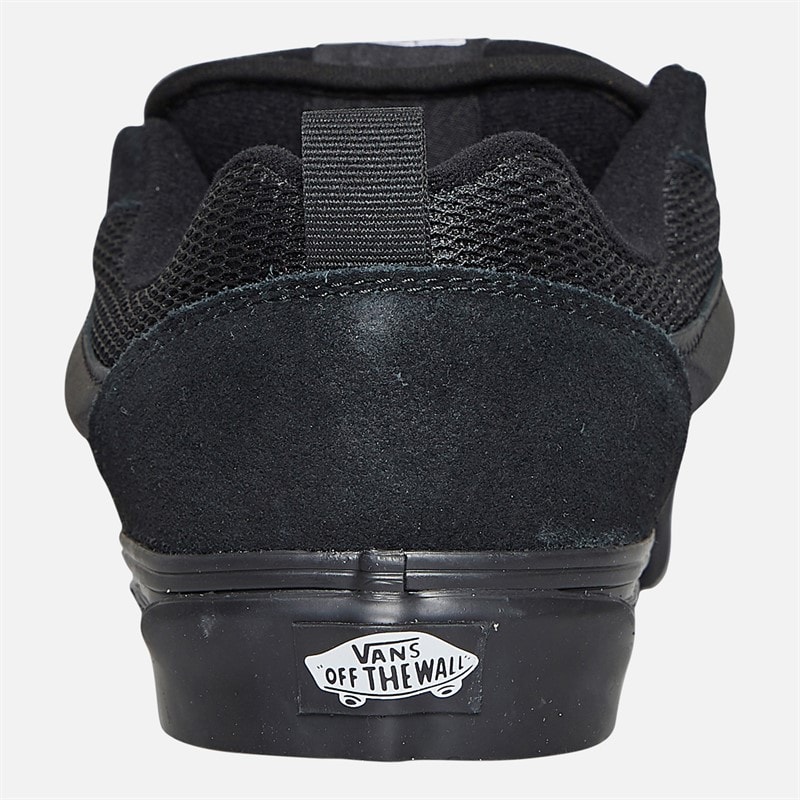 Vans Mens Knu Skool Trainers Black/Black - Image 3