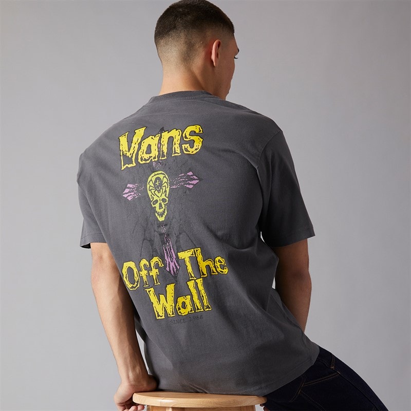 Vans Mens Legacy Loose T-Shirt Asphalt - Image 1