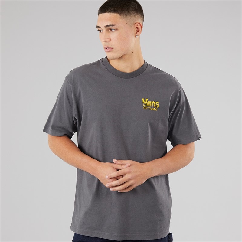 Vans Mens Legacy Loose T-Shirt Asphalt - Image 2