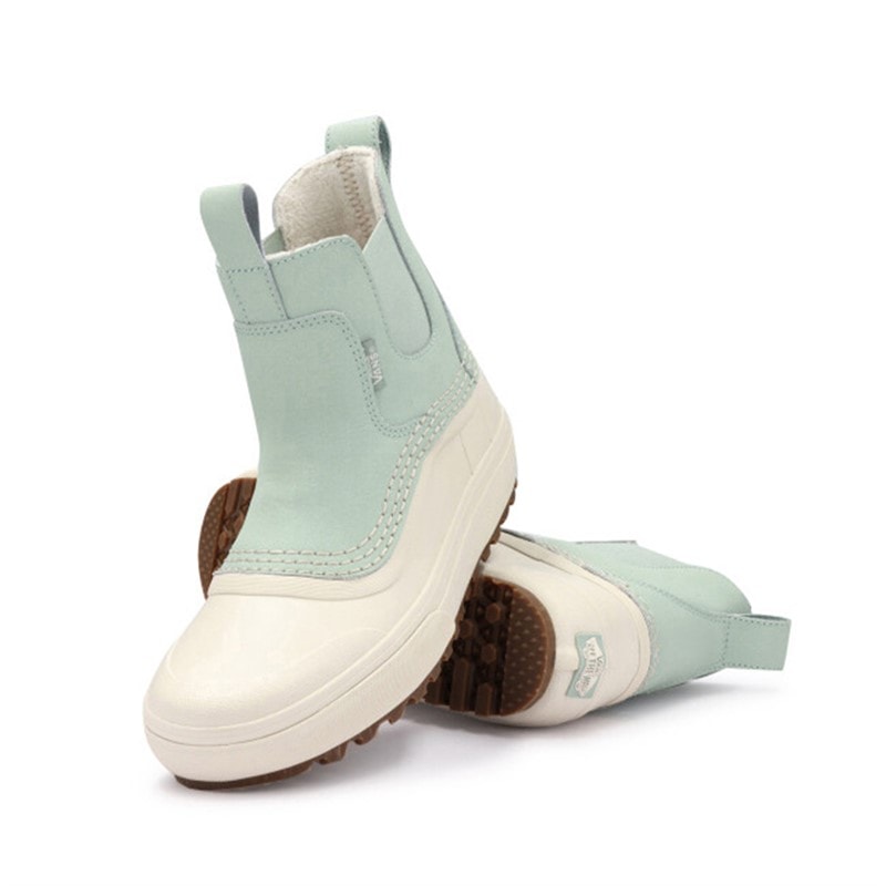 Vans Womens MTE Standard Mid Chelsea Boots Gray Olive - Image 5