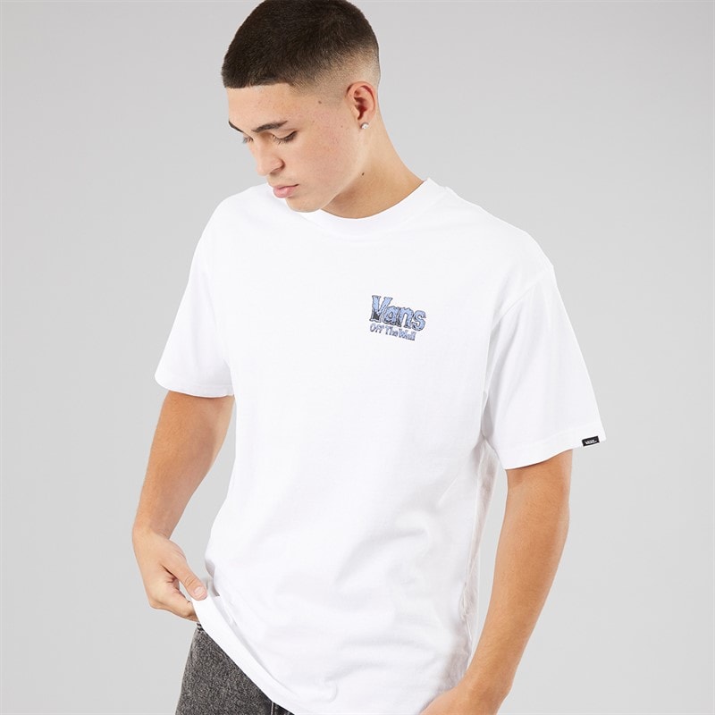 Vans Mens Legacy Loose T-Shirt White - Image 2