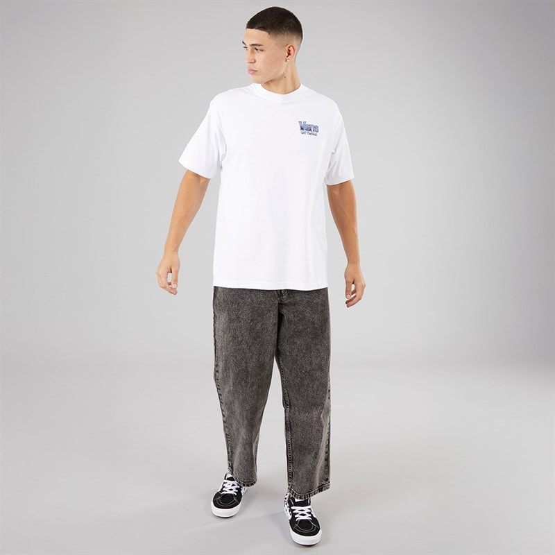 Vans Mens Legacy Loose T-Shirt White - Image 4