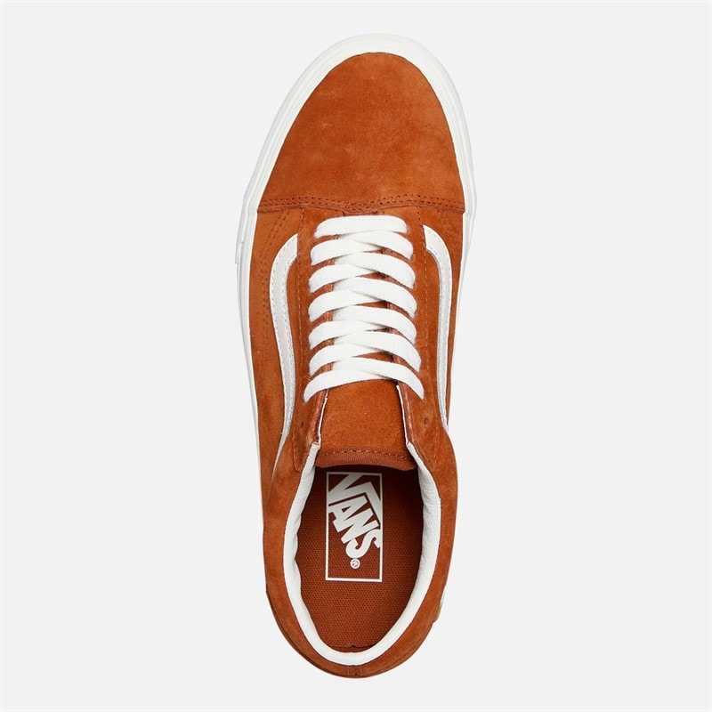 Vans Old Skool Trainers Burnt Orange - Image 4