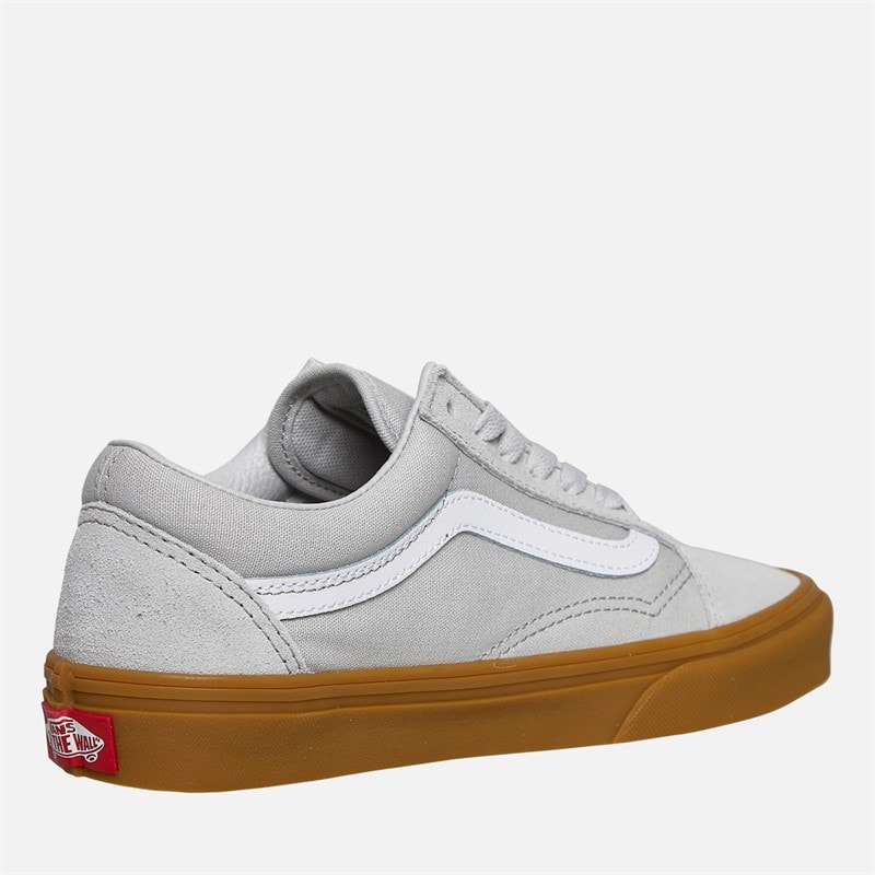 Vans Junior Old Skool Trainers Gray/Gum - Image 5
