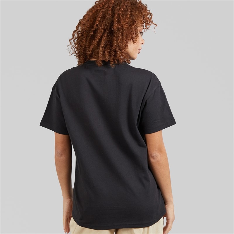 Vans Womens Down The Rabbit Hole Graphic T-Shirt Black - Image 2
