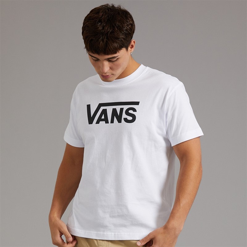 Vans Mens Classic Logo T-Shirt White - Image 1