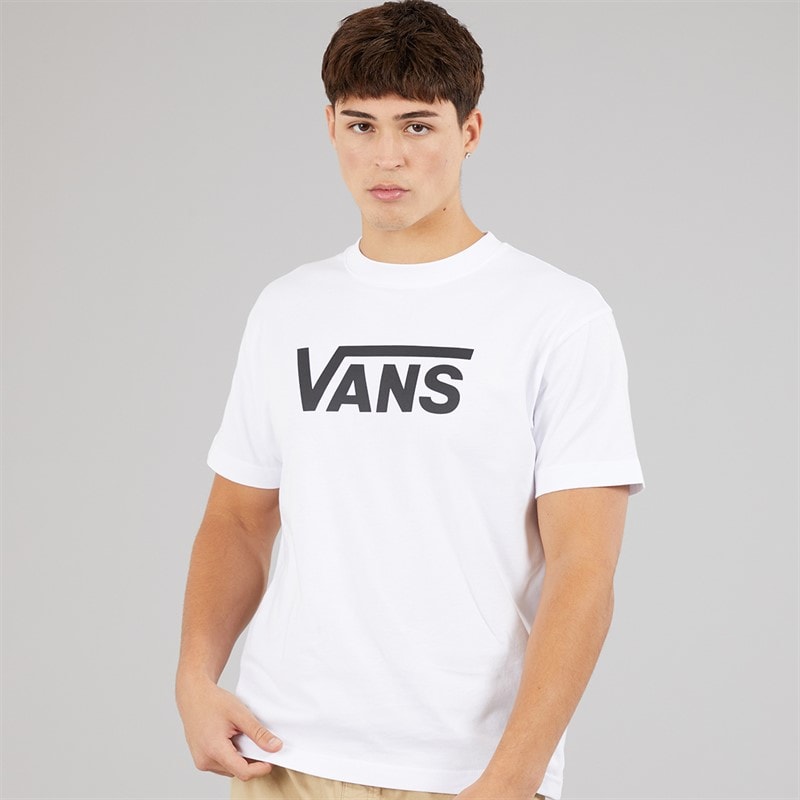 Vans Mens Classic Logo T-Shirt White - Image 3