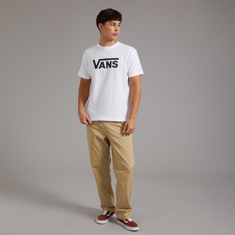 Vans Mens Classic Logo T-Shirt White - Image 4