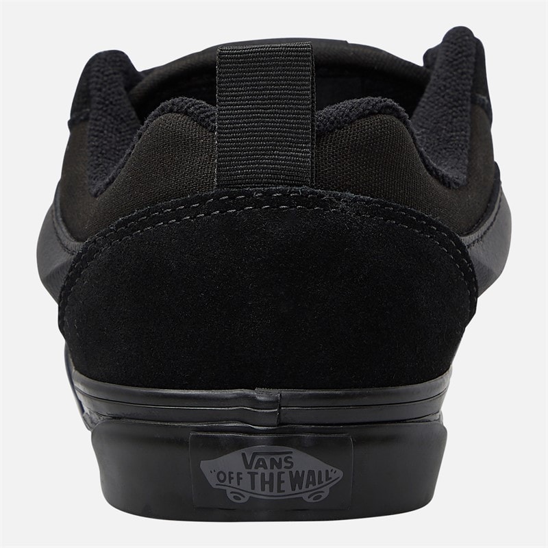 Vans Kids Knu Skool Trainers Triple Black - Image 3