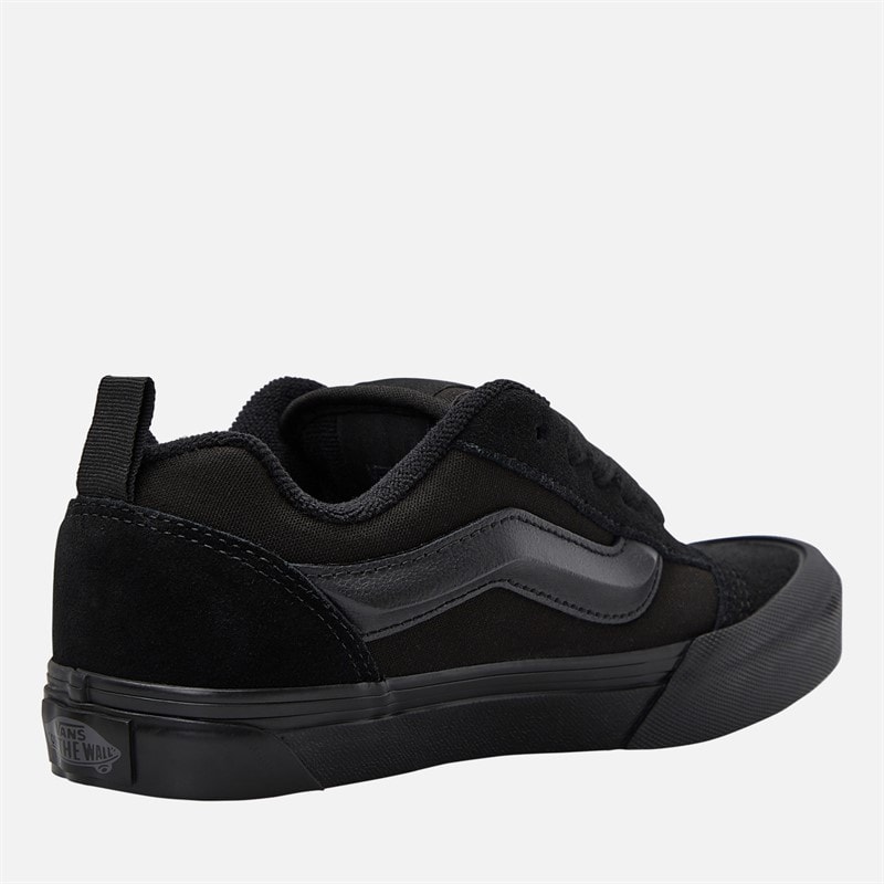 Vans Kids Knu Skool Trainers Triple Black - Image 5