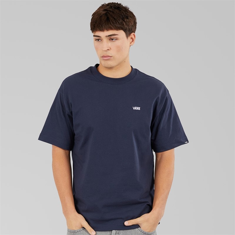 Vans Mens Left Chest Logo Loose T-Shirt Parisian Night - Image 3