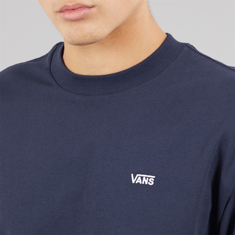 Vans Mens Left Chest Logo Loose T-Shirt Parisian Night - Image 5