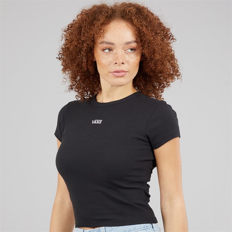 Vans Womens Cameron T-Shirt Black - Image 1