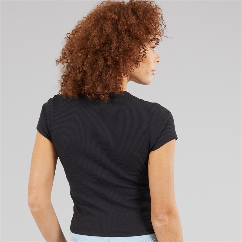Vans Womens Cameron T-Shirt Black - Image 2