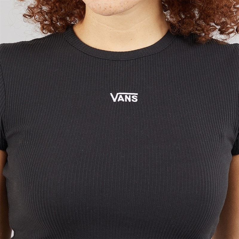 Vans Womens Cameron T-Shirt Black - Image 3