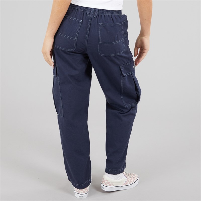 Vans Womens 6oz Canvas Sidewalk Pants Parisian Night - Image 2