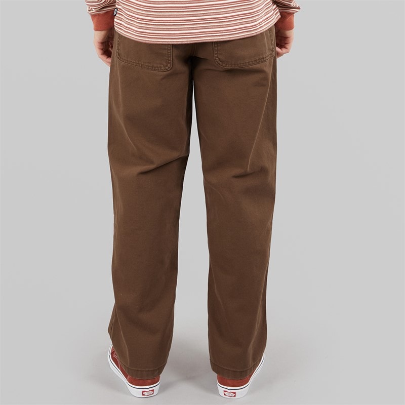 Vans Mens Drill Chore Loose Fit Chinos Vintage Cocoa - Image 2