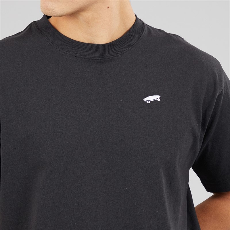 Vans Mens Salton Logo Loose T-Shirt Black - Image 3
