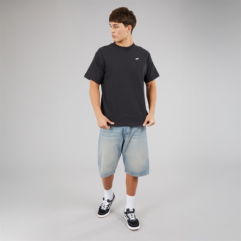 Vans Mens Salton Logo Loose T-Shirt Black - Image 4