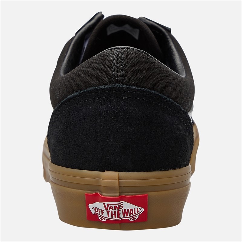 Vans Old Skool Trainers Black/Gum - Image 3