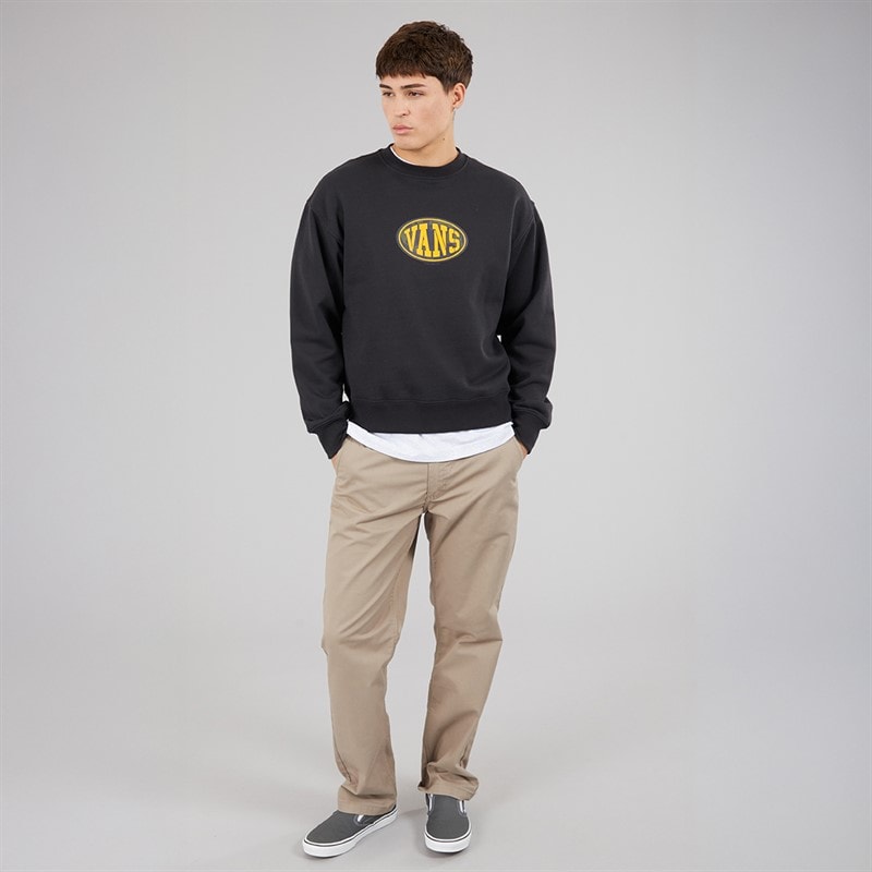 Vans Mens Worldwide 94 Graphic Sweatshirt Black - Image 4